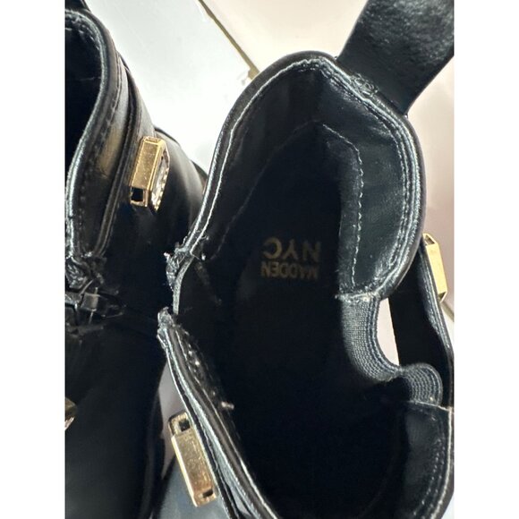 Women’s Size 10 Y2K Chunky Heel Boots Platform Grunge Retro Fall Streetwear - Picture 7 of 8